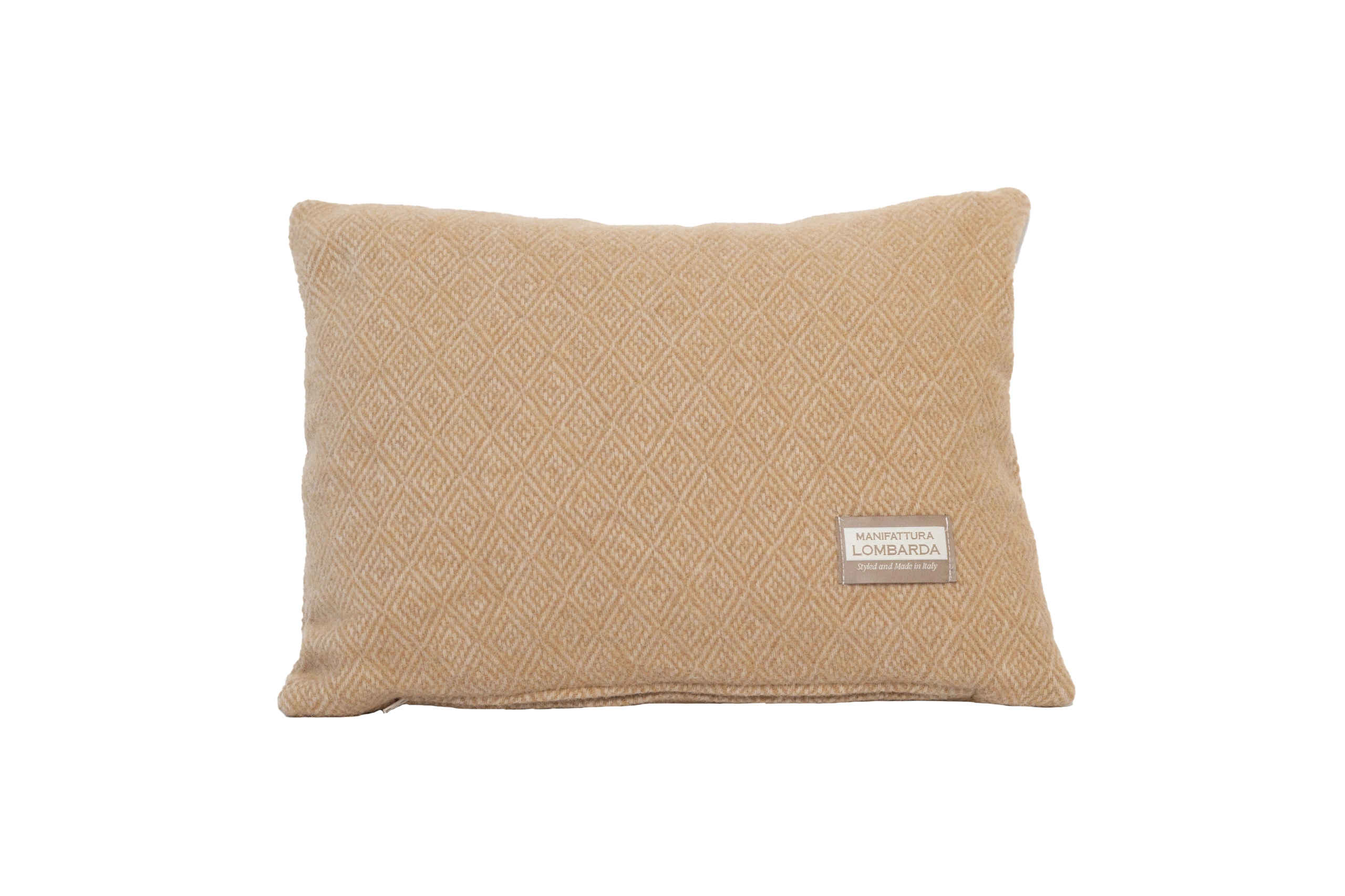 Manifattura Lombarda kussen – 40×30 – camel – Sirmione