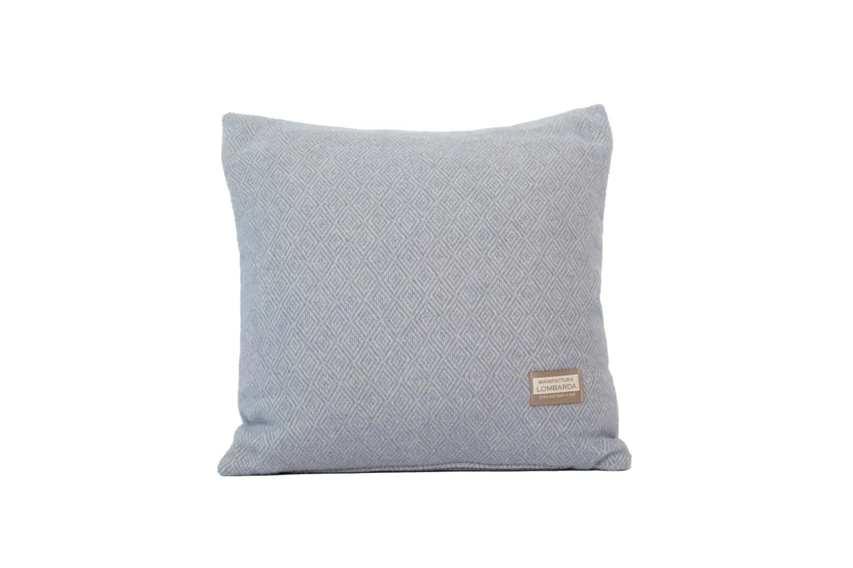Manifattura Lombarda kussen – 45×45 – lichtblauw – Sirmione