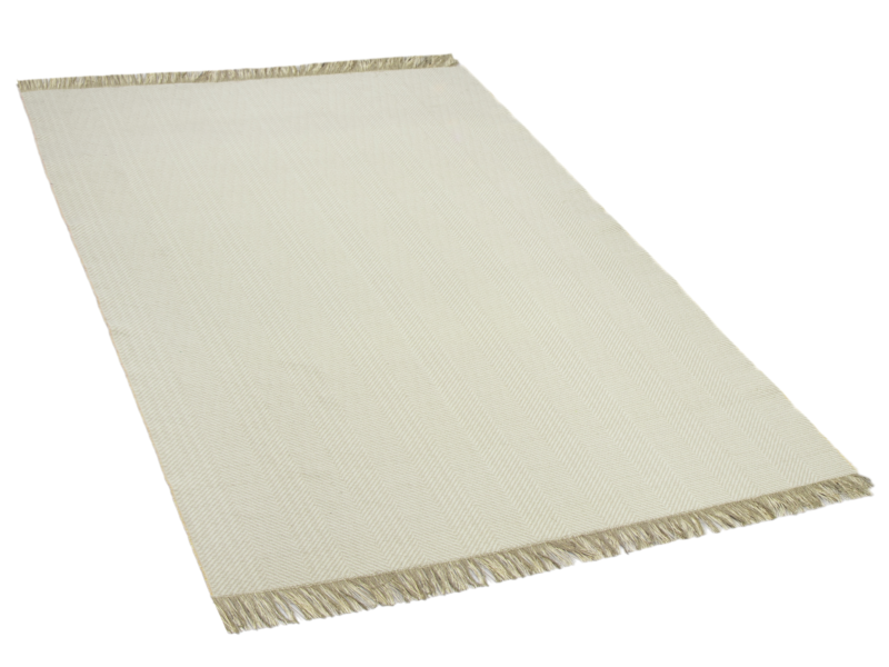 Manifattura Lombarda vloerkleed/tapijt - 210x300 - Beige - Fishbone (66% wol)