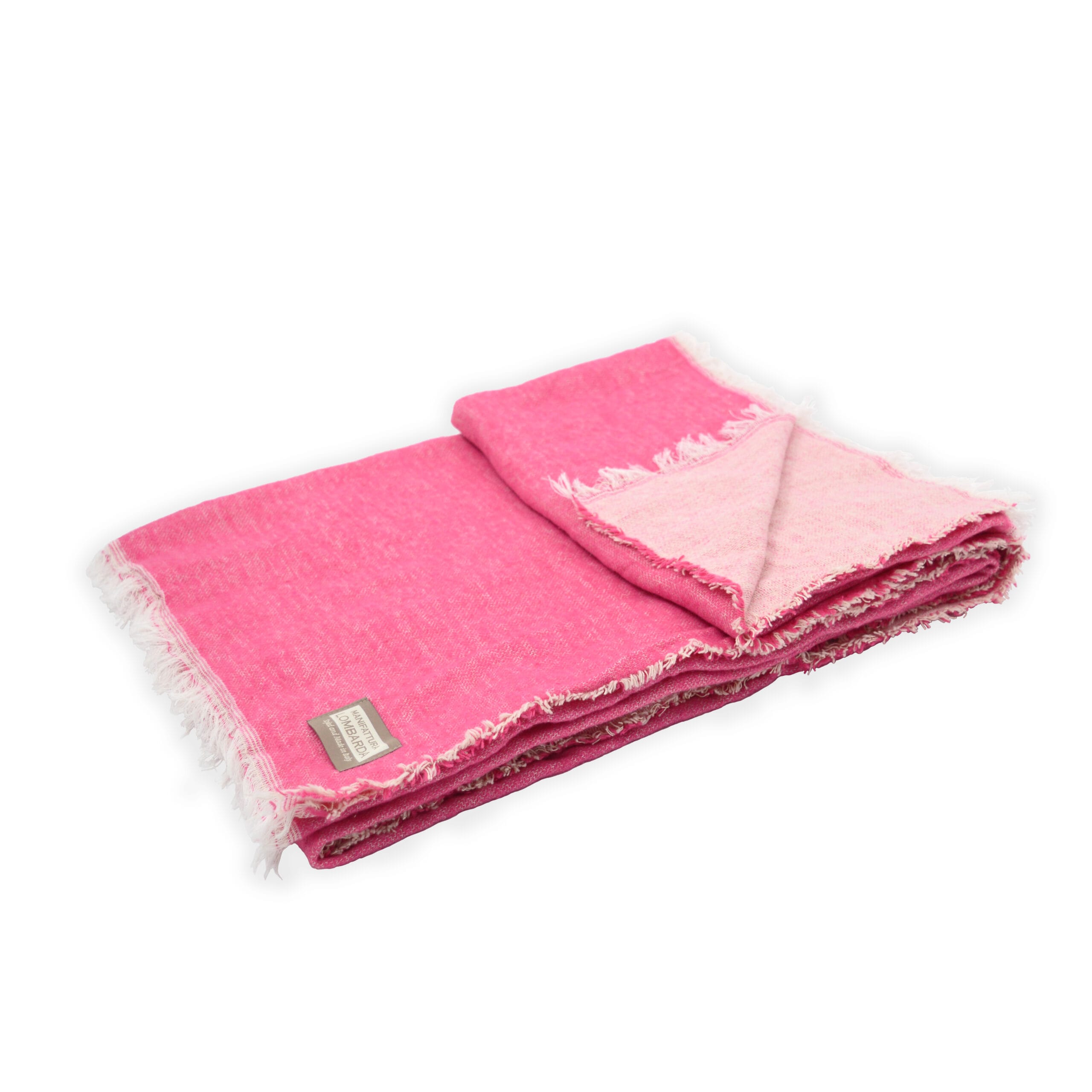 Manifattura Lombarda Plaid – Fuchsia – Capri